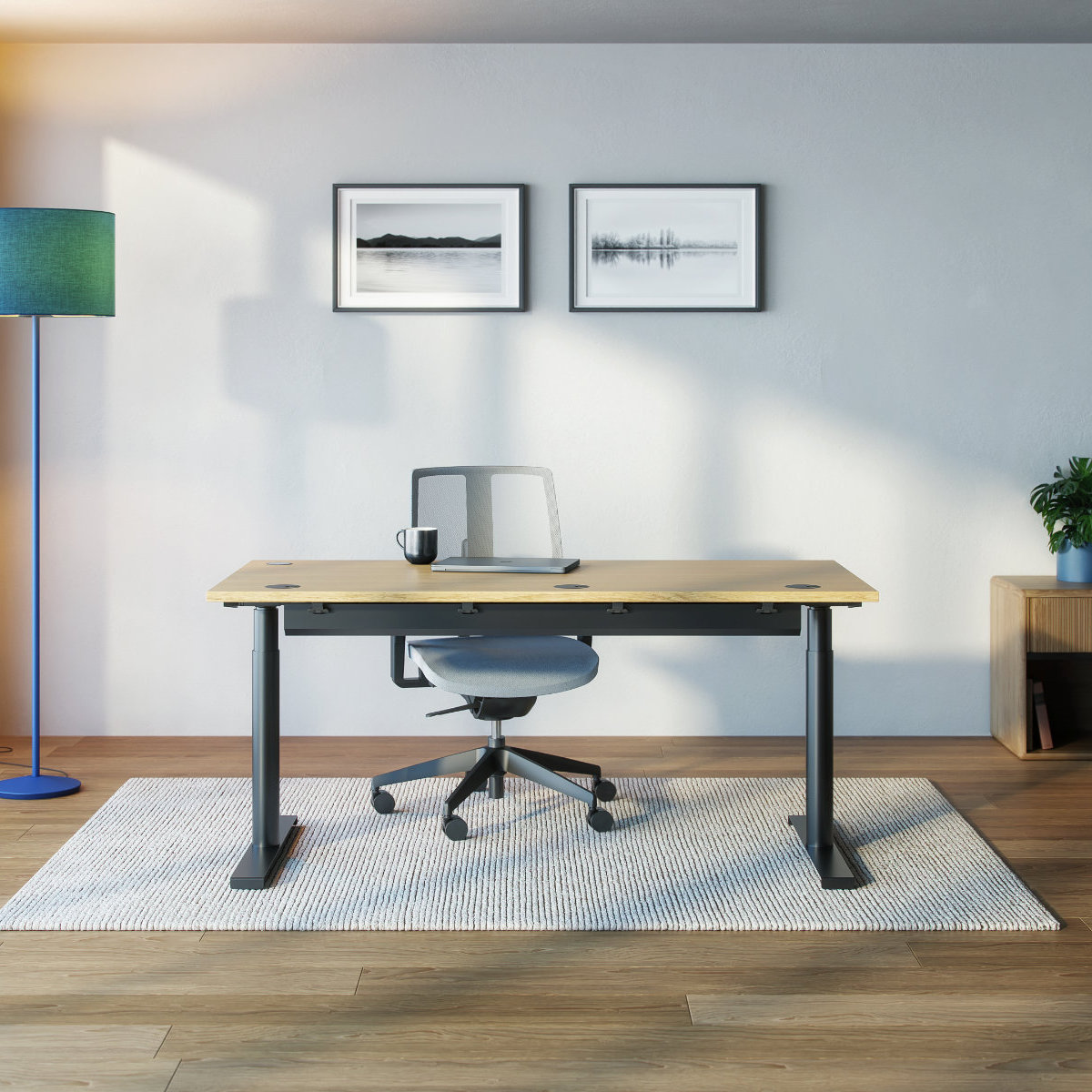 höhenverstellbarer Schreibtisch s42