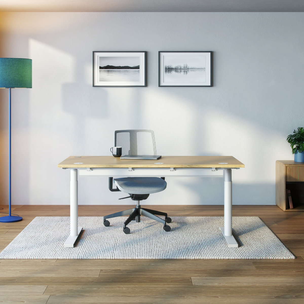 höhenverstellbarer Schreibtisch s42