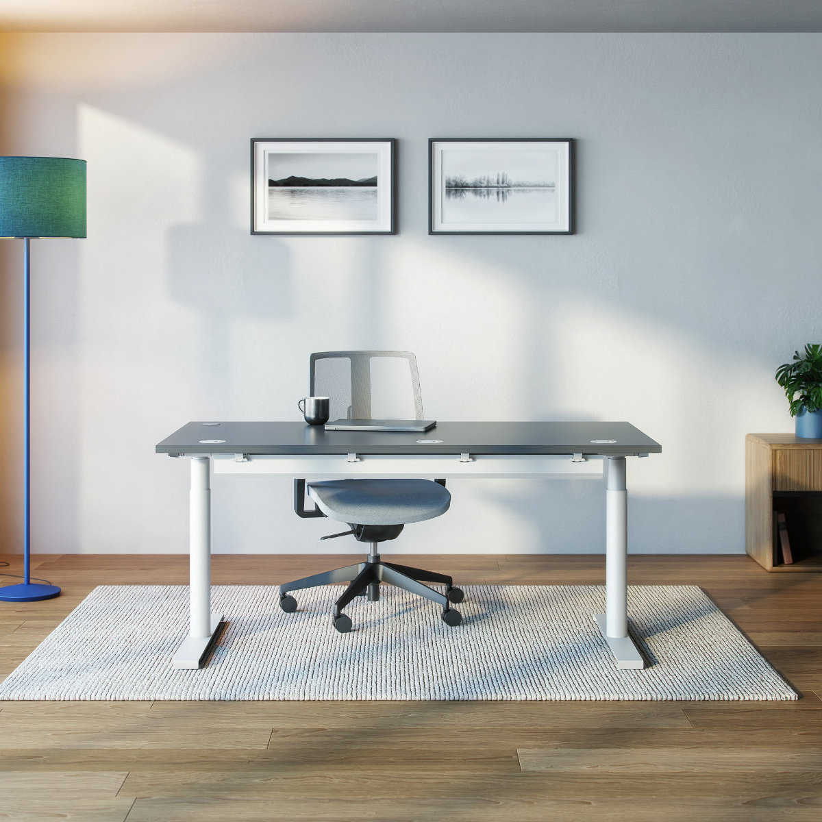 höhenverstellbarer Schreibtisch s42