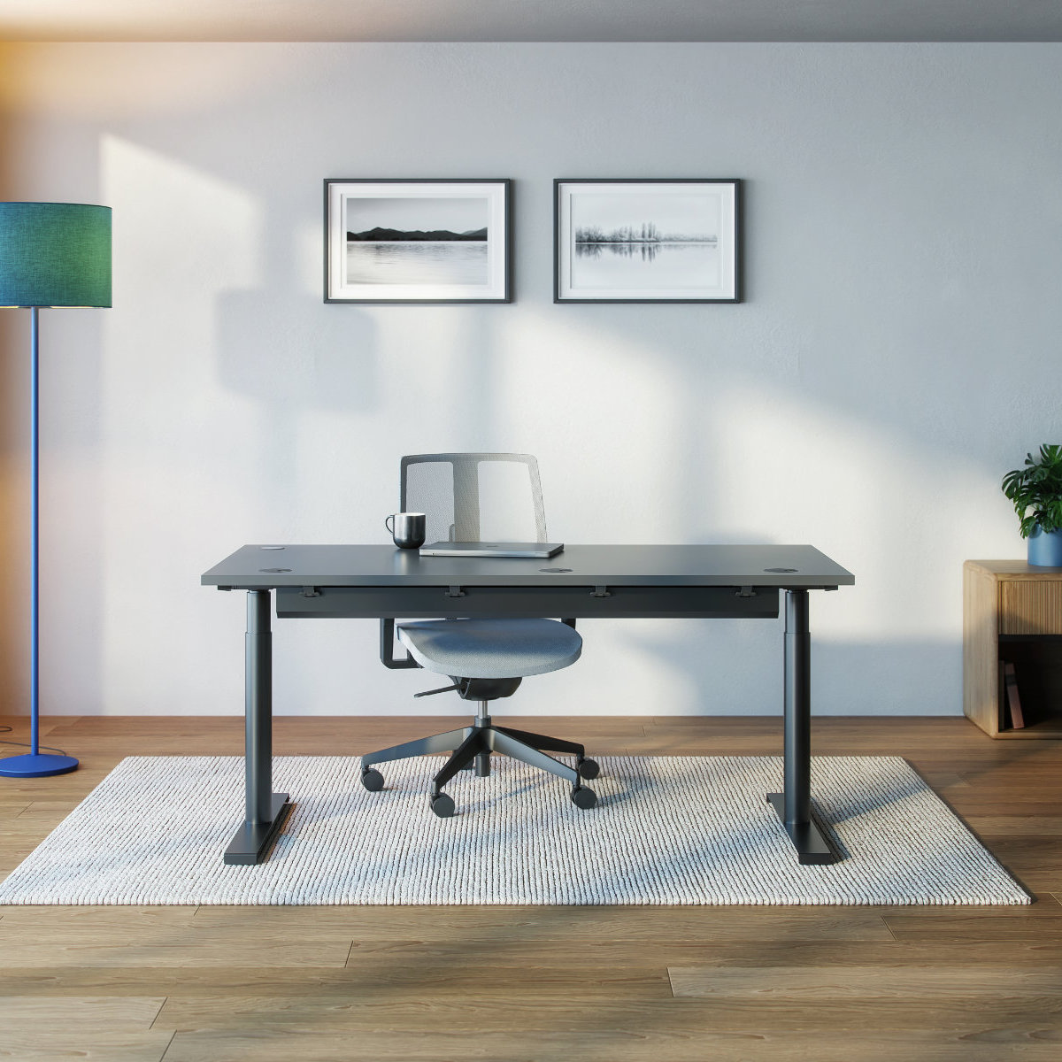 höhenverstellbarer Schreibtisch s42